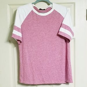 Baseball style tee